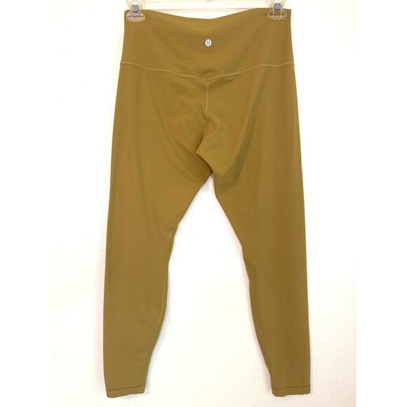 Lululemon Women's Align Leaf Green HighRise Leggings Size 12 Yoga Pilates Casual - Picture 2 of 8